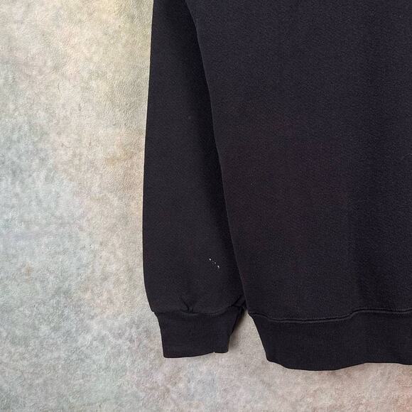 Vintage 90s Planet Hollywood Hoodie Sweatshirt Mens Sz L Black Orlando Logo - Picture 6 of 7